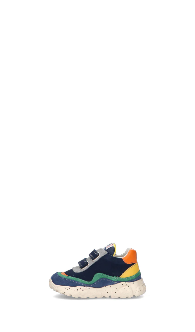 FALCOTTO Sneaker bimbo blu in suede - Image 4
