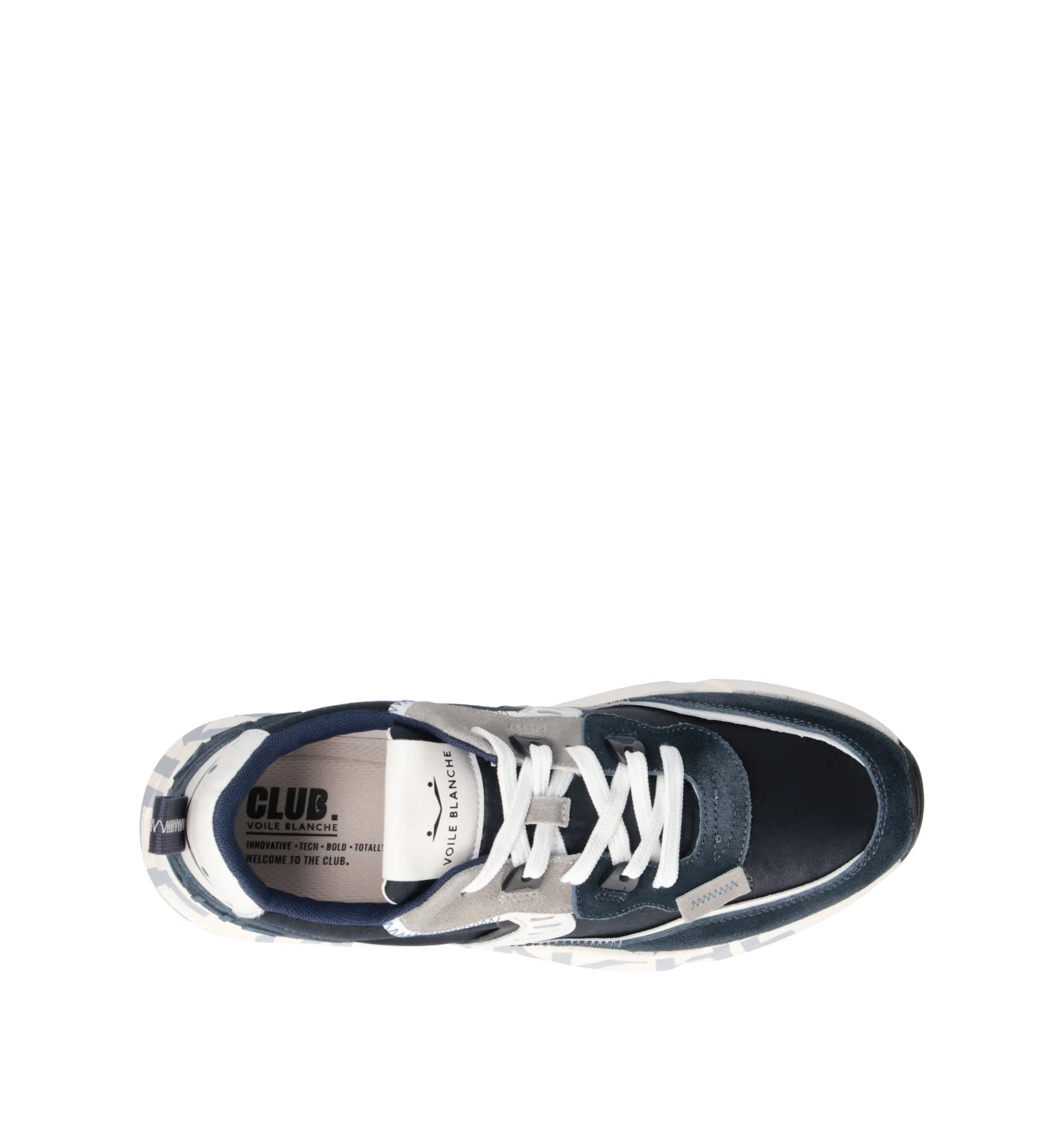 VOILE BLANCHE Sneaker uomo blu - Image 5