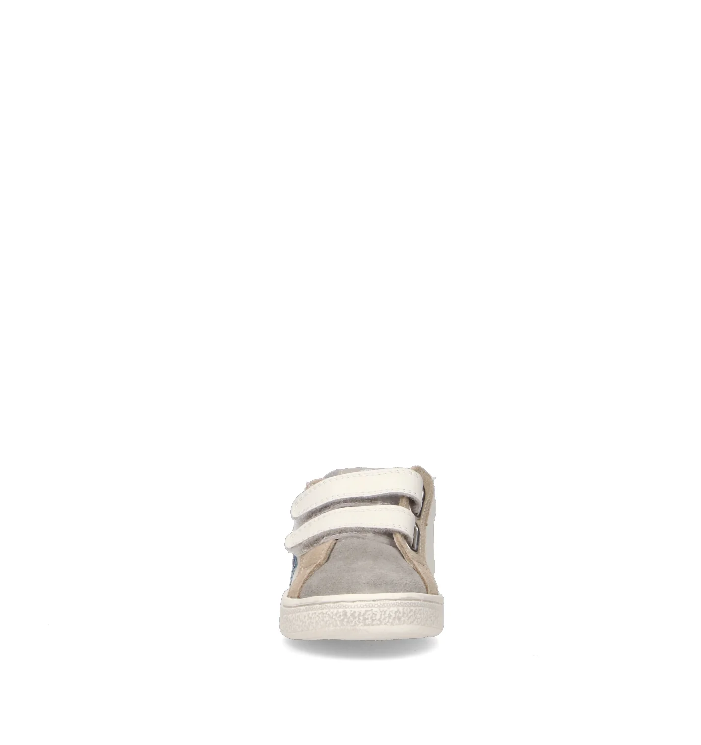 NATURINO Sneaker bimbo grigia/bianca in pelle - Image 3