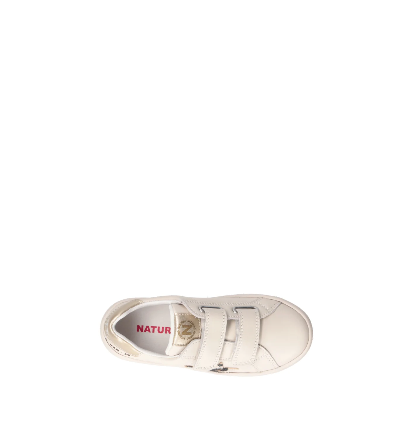 NATURINO Sneaker bimba beige in pelle - Image 5