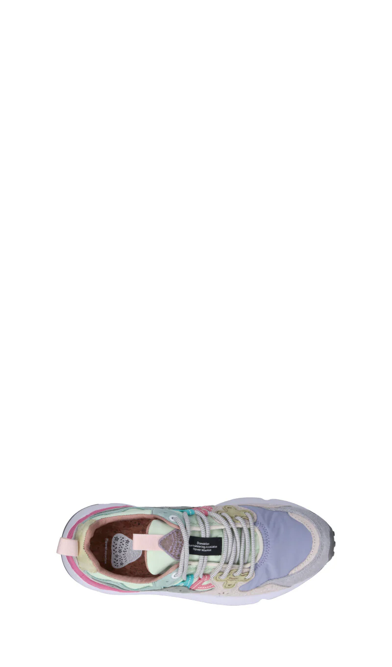 FLOWER MOUNTAIN Sneaker donna multicolor in suede - Image 5