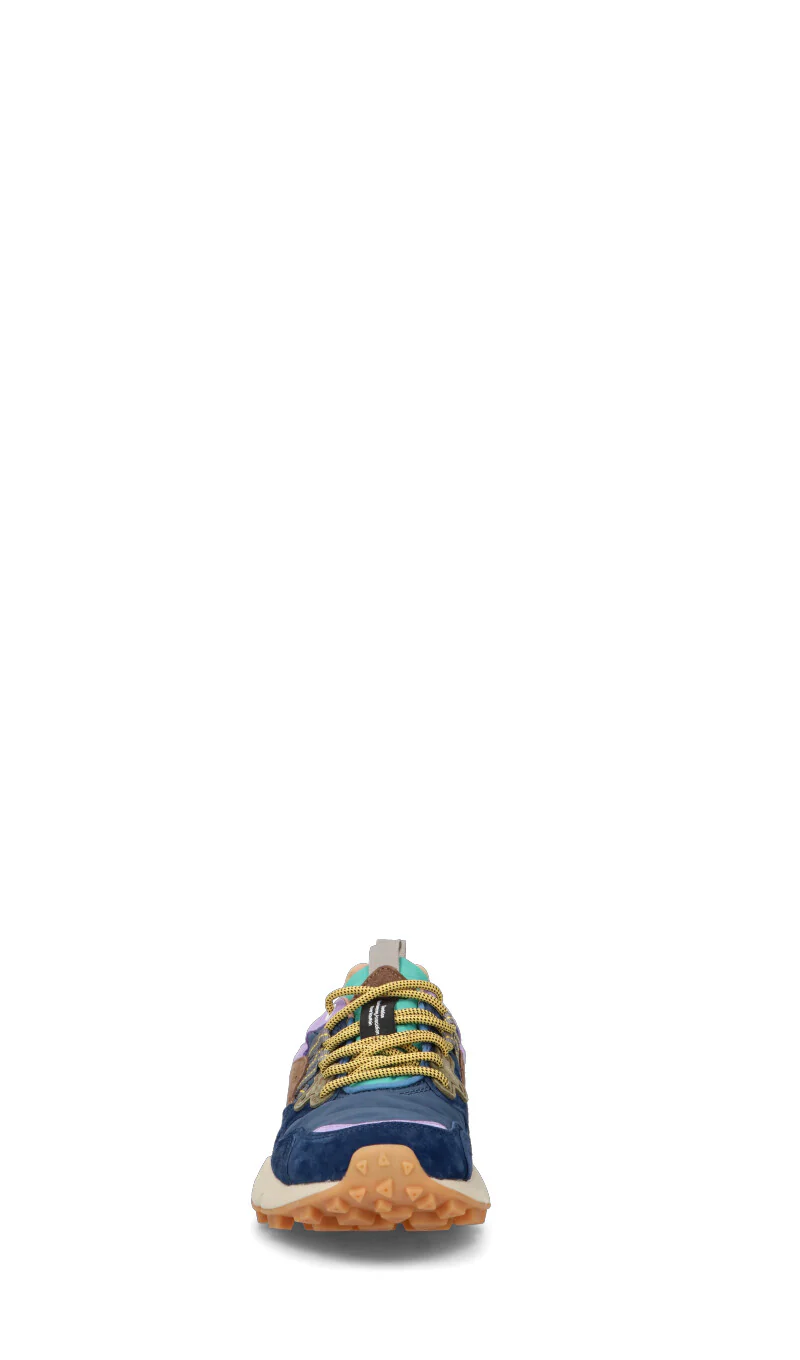 FLOWER MOUNTAIN Sneaker donna multicolor in suede - Image 3