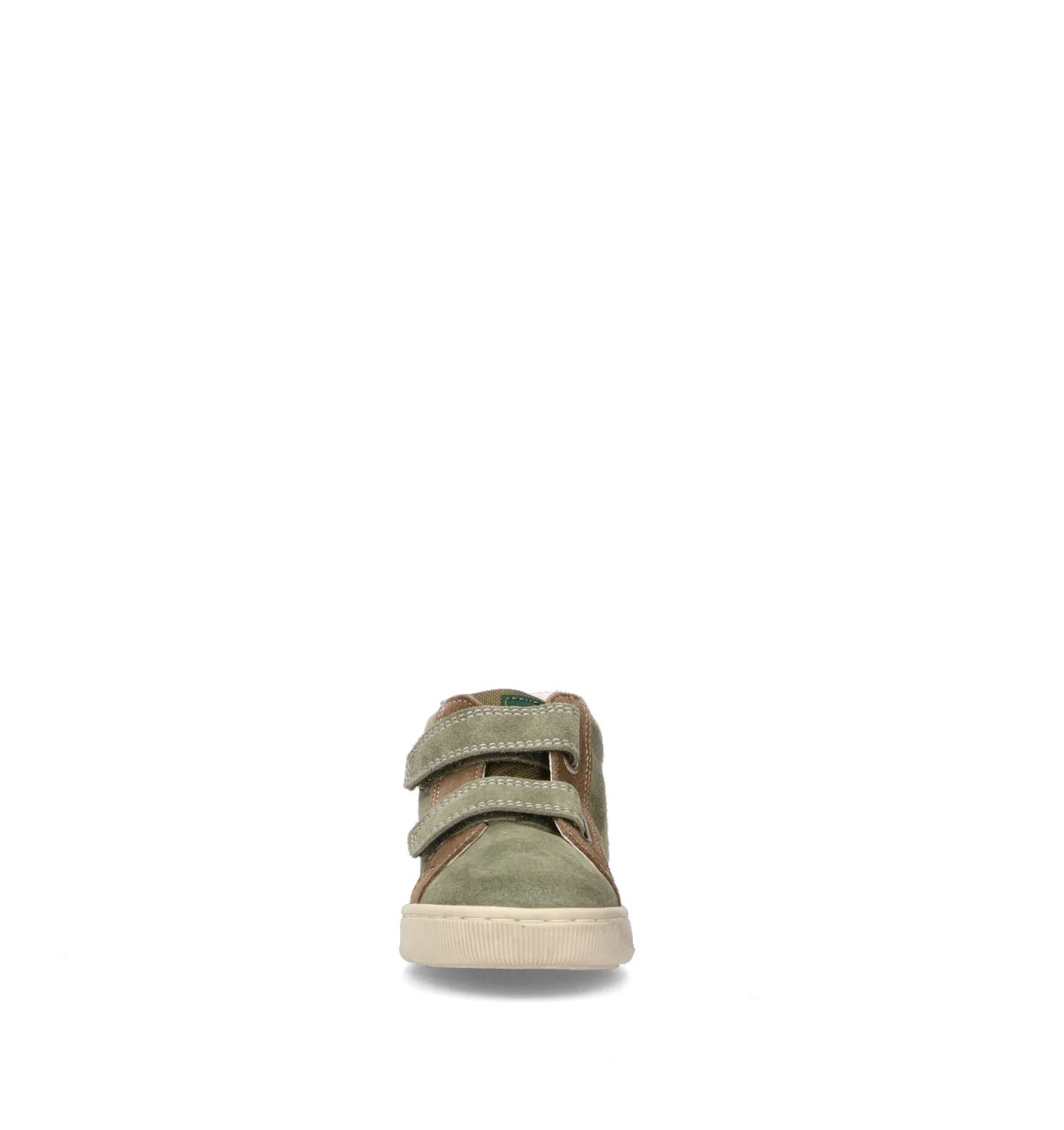 FALCOTTO Sneaker bimbo verde in suede - Image 3