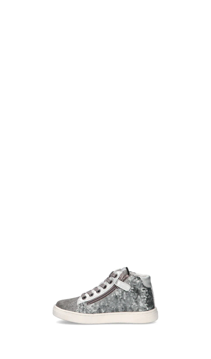 NATURINO Sneaker bimba argento in pelle - Image 4