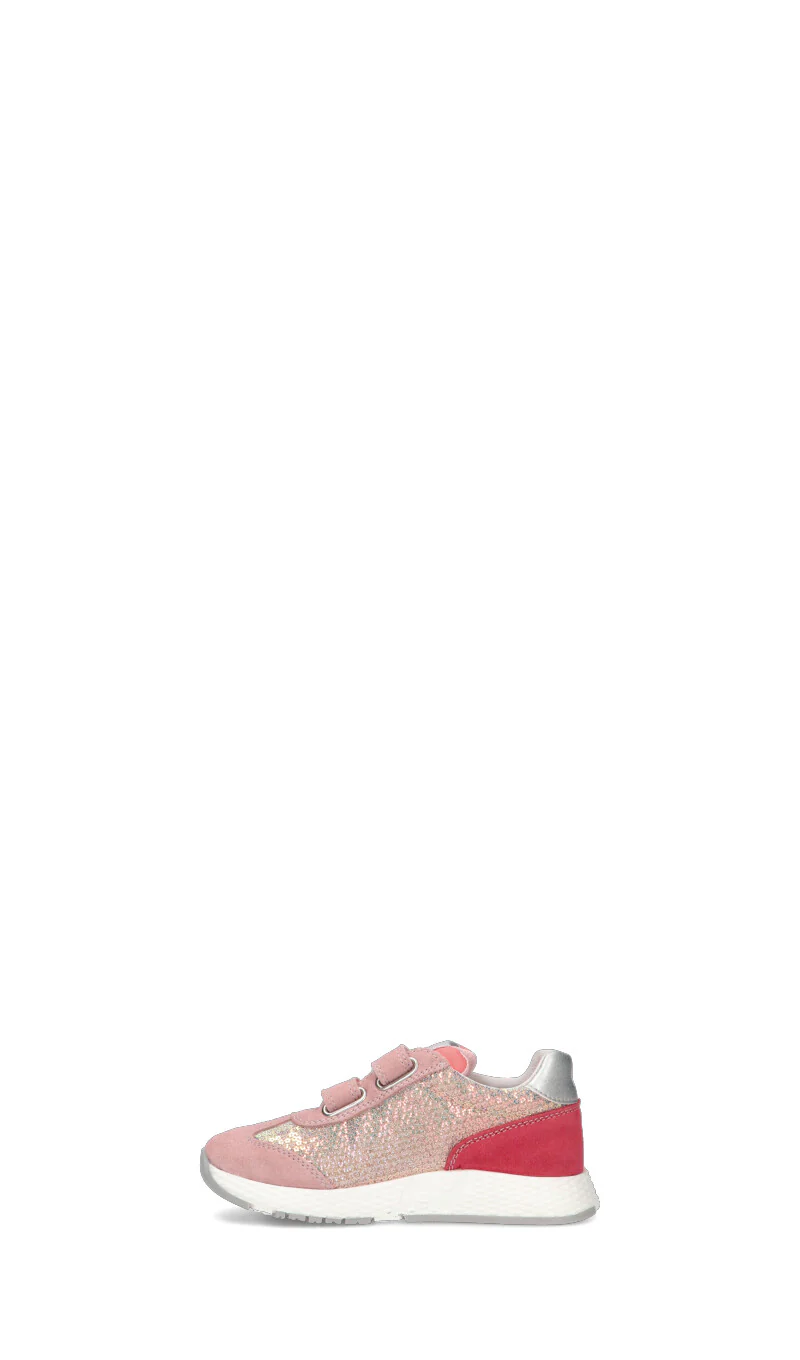 NATURINO Sneaker bimba rosa in suede - Image 4