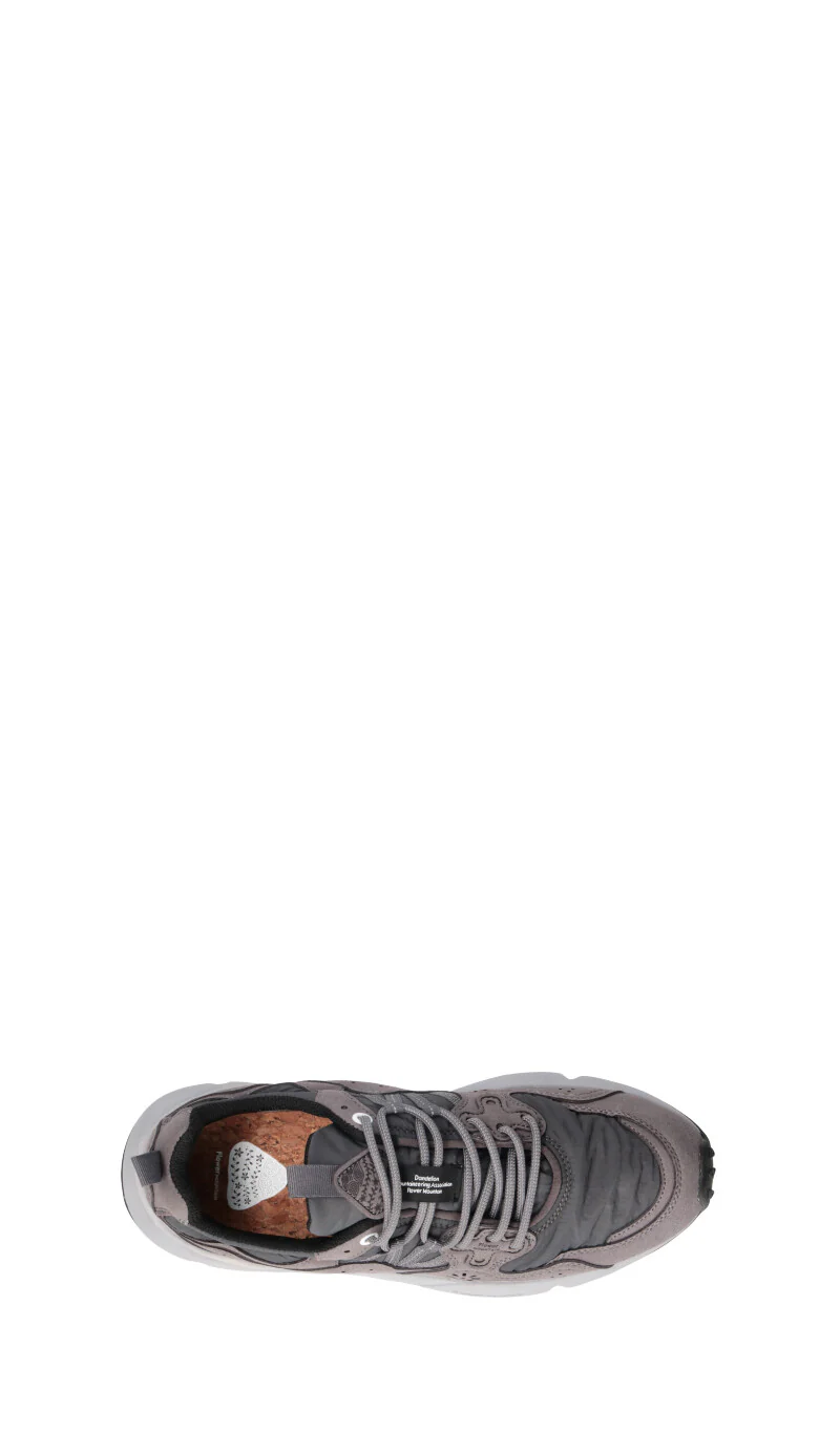 FLOWER MOUNTAIN Sneaker uomo grigio in suede - Image 5