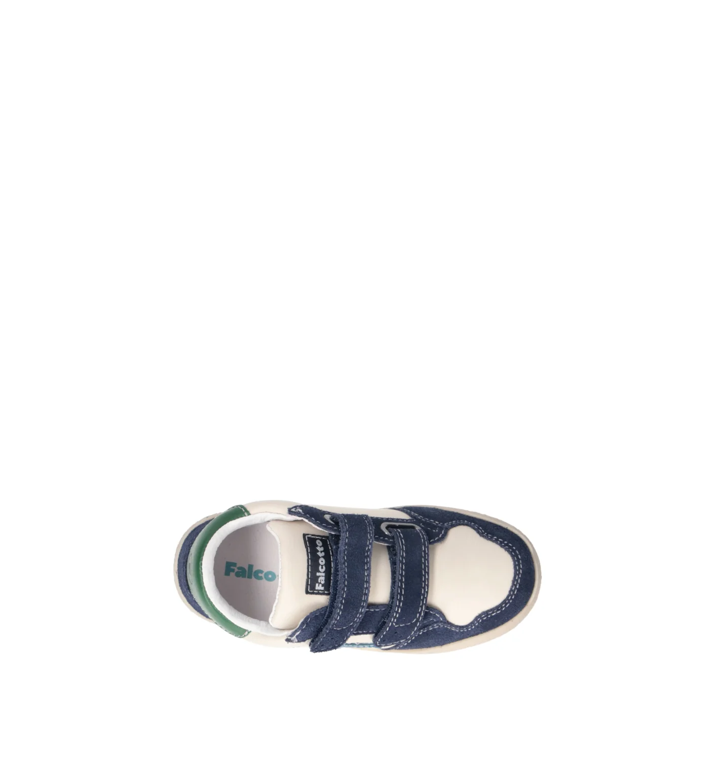 FALCOTTO Sneaker bimbo bianca/blu - Image 5