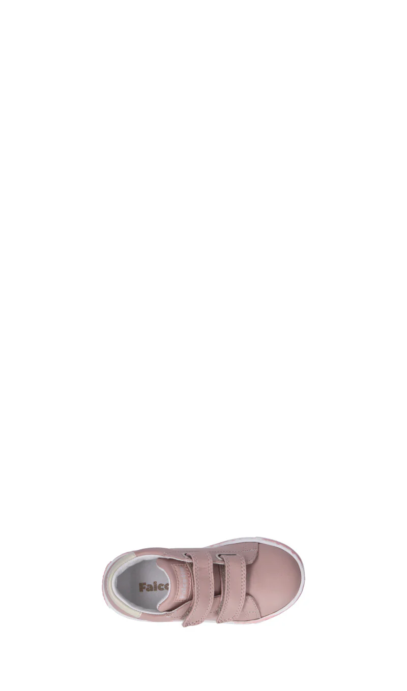 FALCOTTO Sneaker bimba cipria in pelle - Image 5