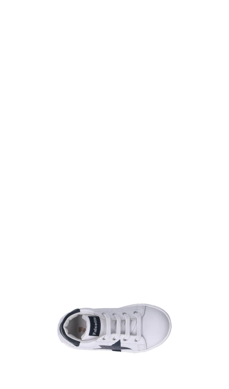 FALCOTTO Sneaker bimbo bianca/nera in pelle - Image 5