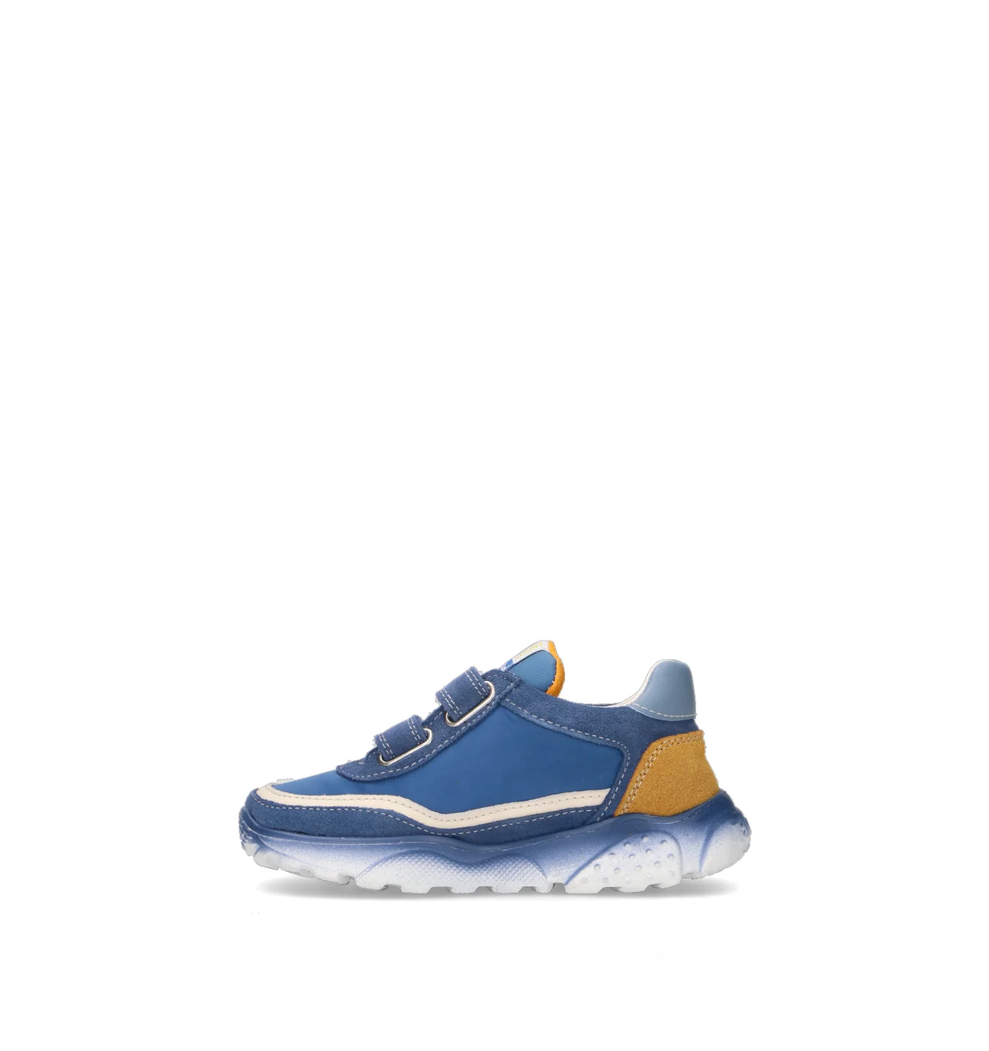 FALCOTTO Sneaker bimbo azzurra in suede - Image 4