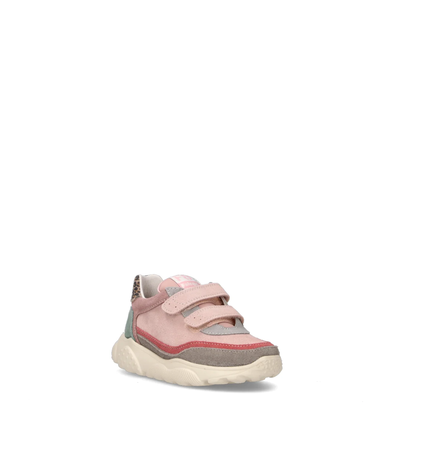 FALCOTTO Sneaker bimba rosa in suede - Image 2