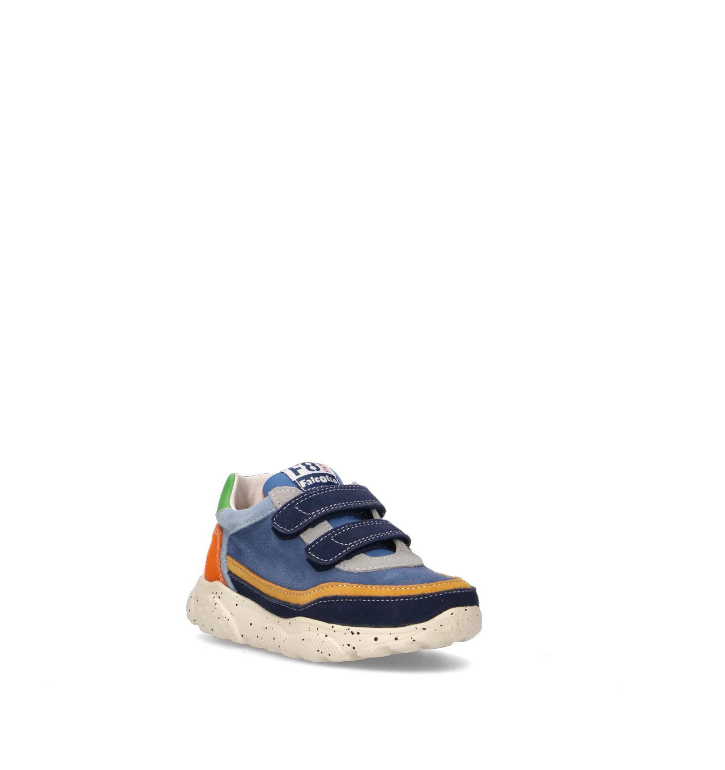 FALCOTTO Sneaker bimbo blu in suede - Image 2