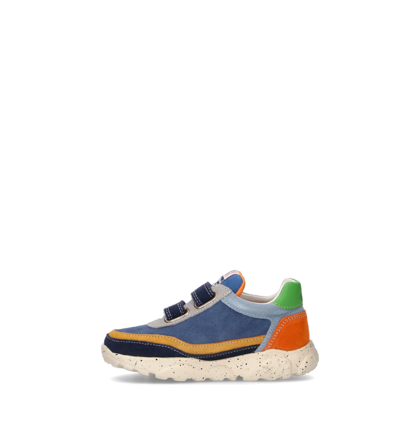 FALCOTTO Sneaker bimbo blu in suede - Image 4