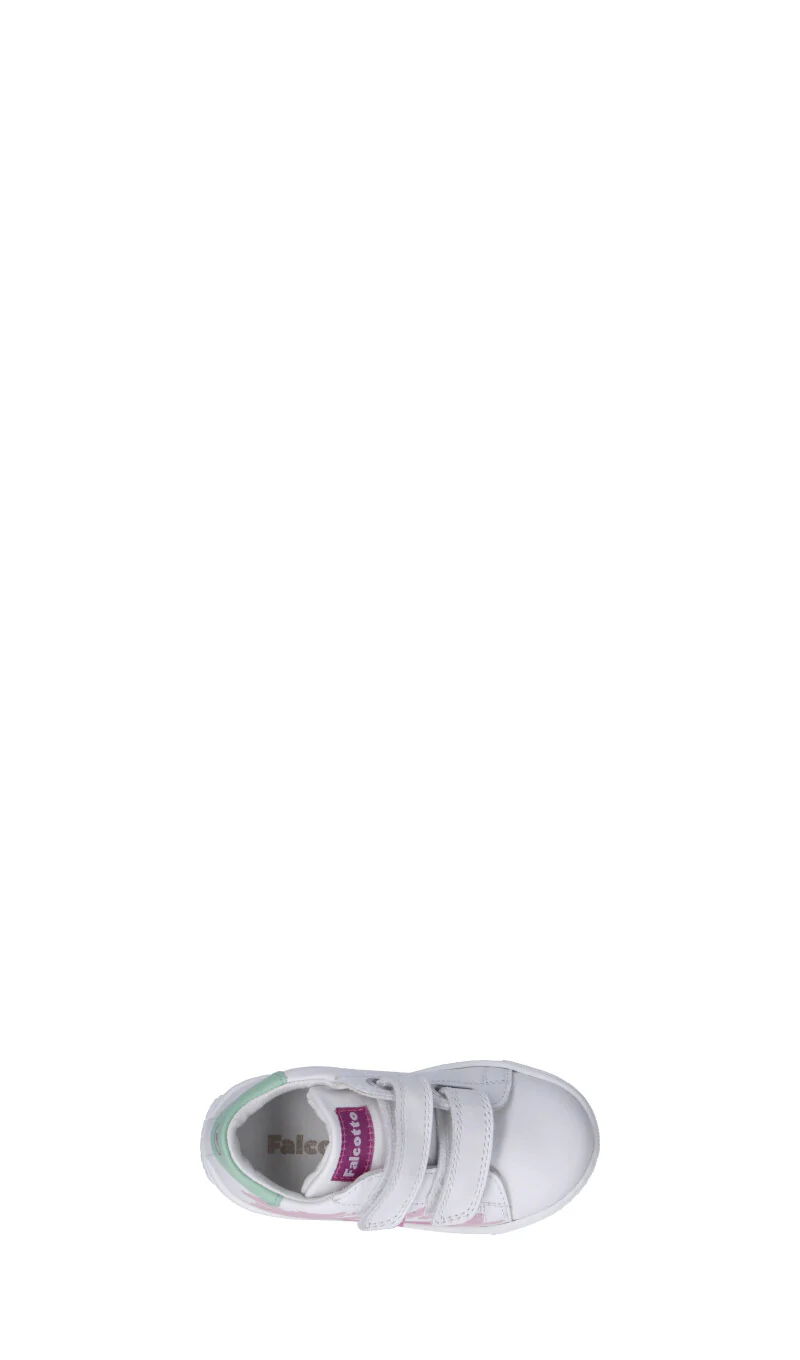 FALCOTTO Sneaker bimba bianca in pelle - Image 5