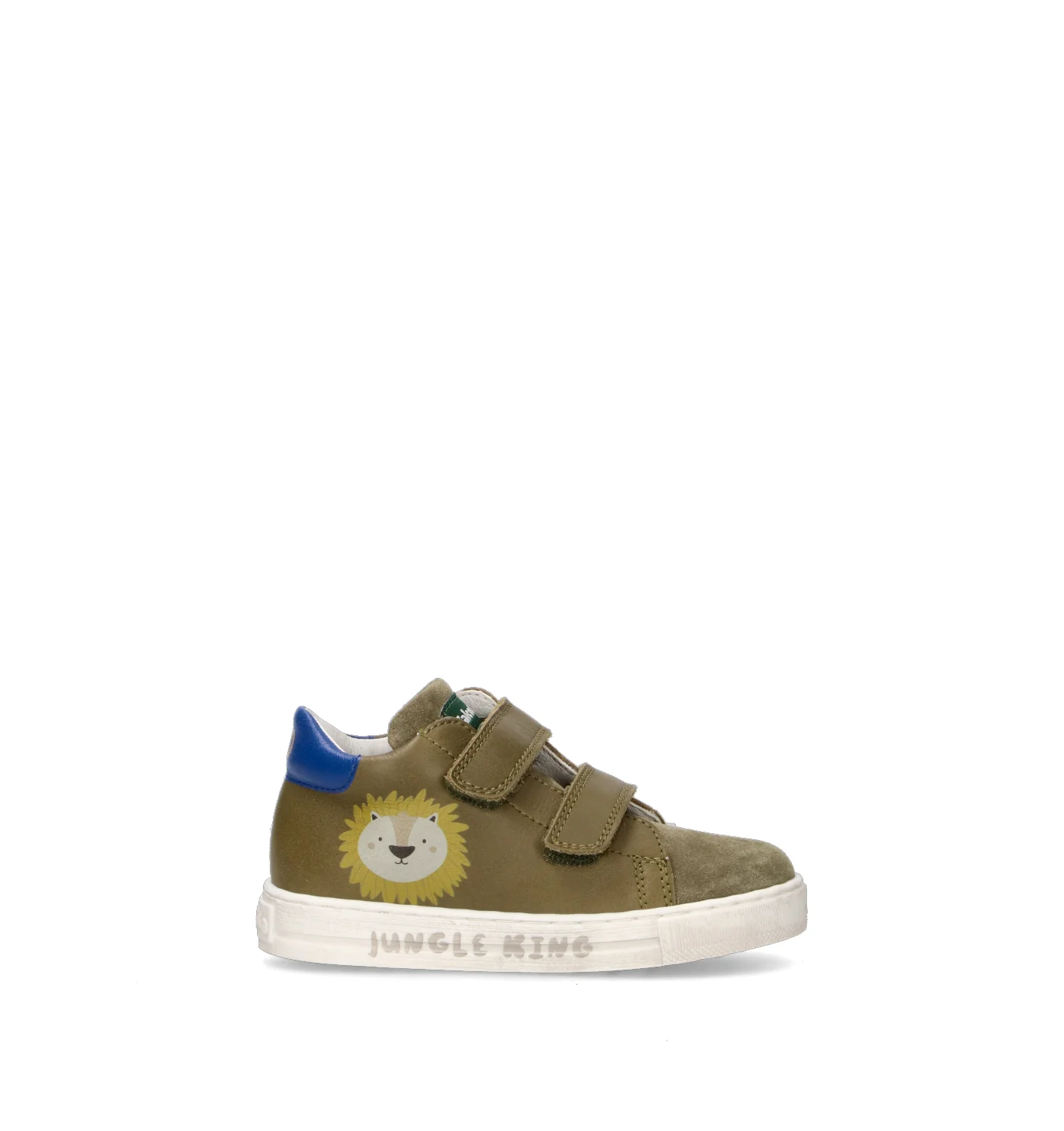 FALCOTTO Sneaker bimbo verde in pelle