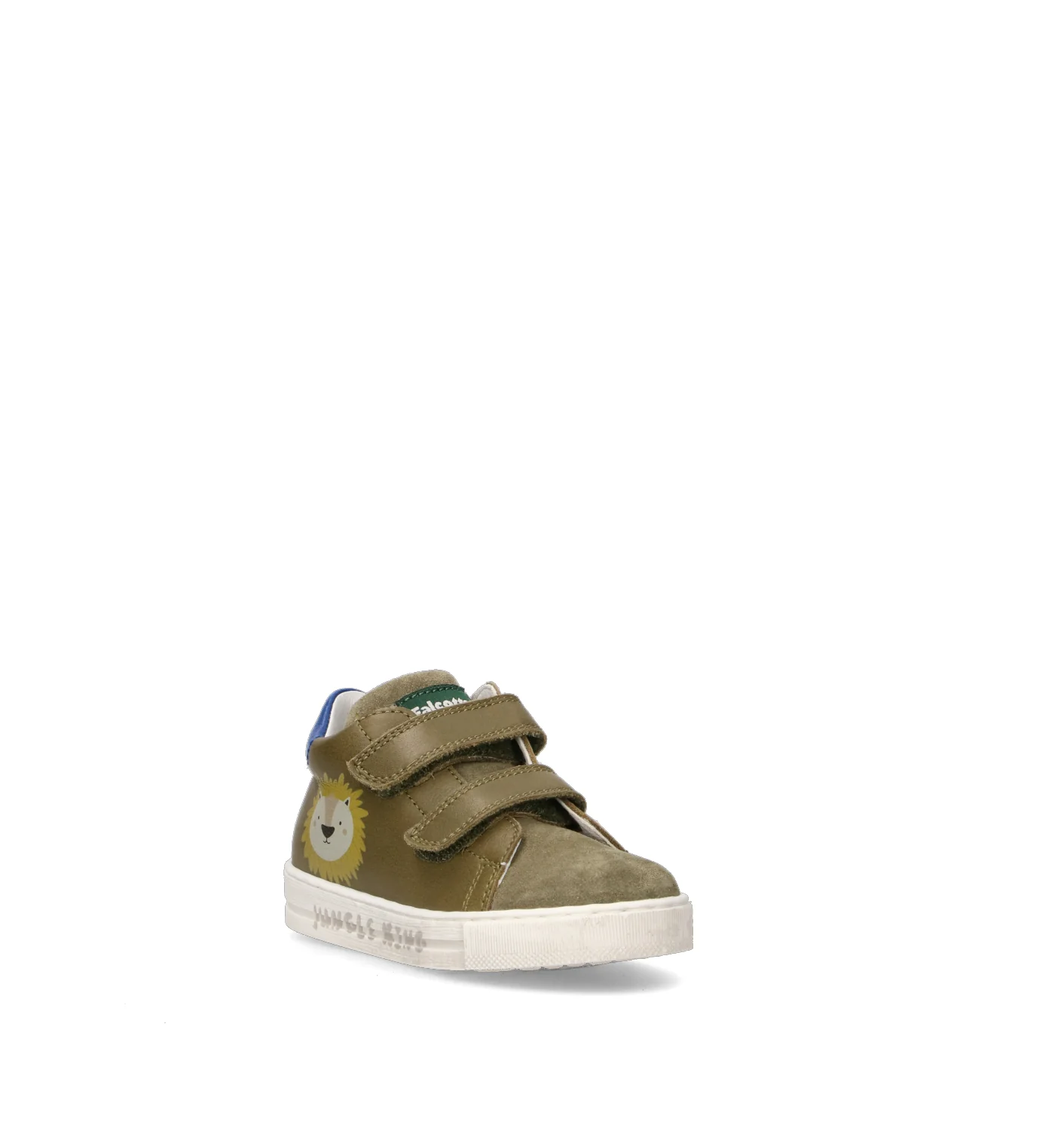 FALCOTTO Sneaker bimbo verde in pelle - Image 2