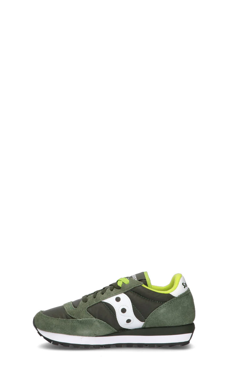 SAUCONY JAZZ ORIGINAL Sneaker donna verde/bianca in suede - Image 4