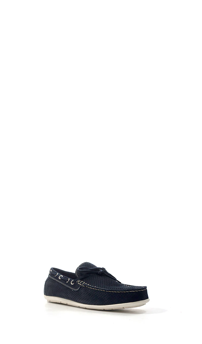 STONEFLY Mocassino uomo blu in suede - Image 3
