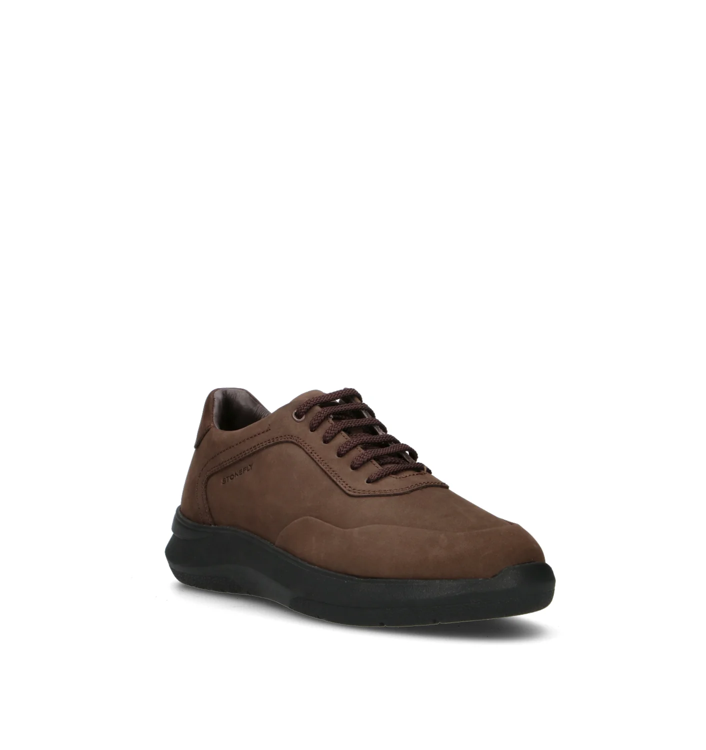 STONEFLY Sneaker uomo marrone in nabuk - Image 2