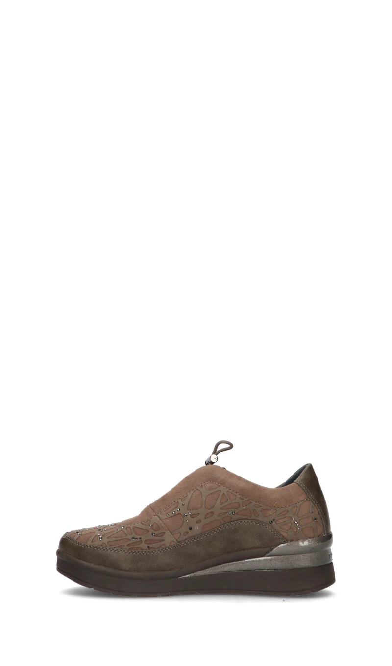 STONEFLY Scarpa comfort donna marrone in suede - Image 4