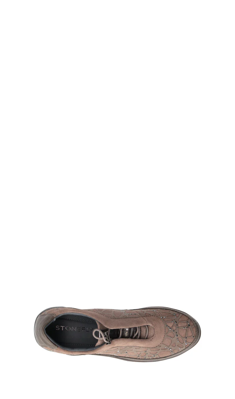 STONEFLY Scarpa comfort donna marrone in suede - Image 5