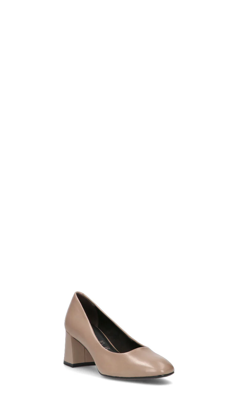 TAMARIS Décolleté donna taupe in pelle - Image 2