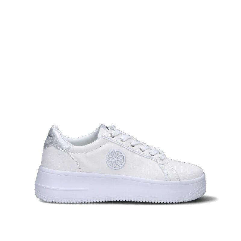 RHAPSODY Sneaker donna bianca/argento