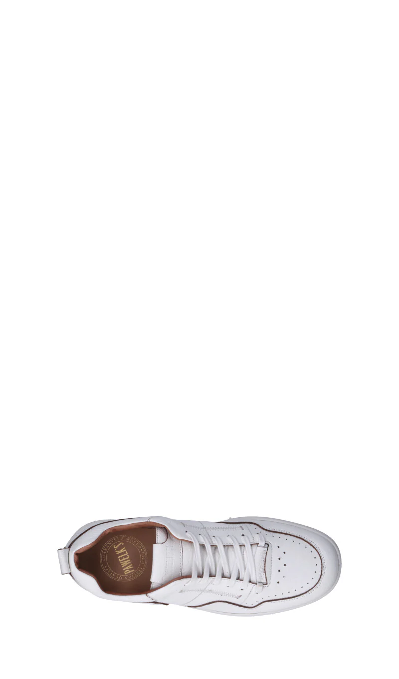 PAWELK'S Sneaker uomo bianca in pelle - Image 5