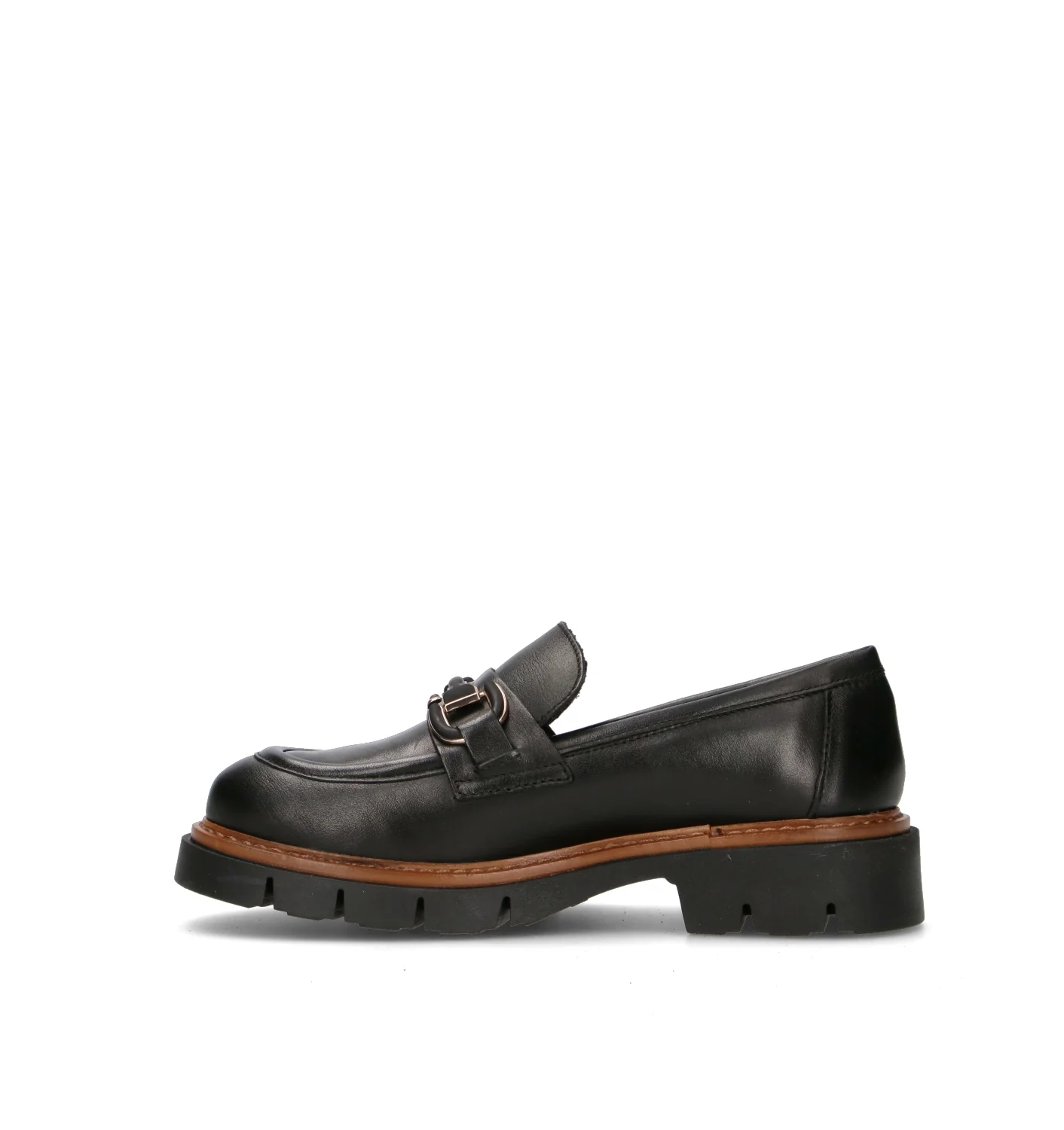 VARIOPINTO Mocassino donna nero in pelle - Image 4