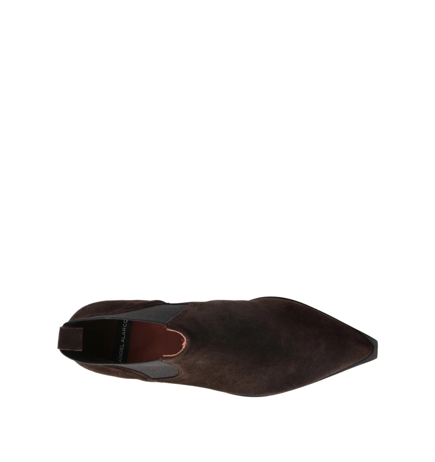 ANGEL ALARCON Tronchetto donna marrone in suede - Image 5
