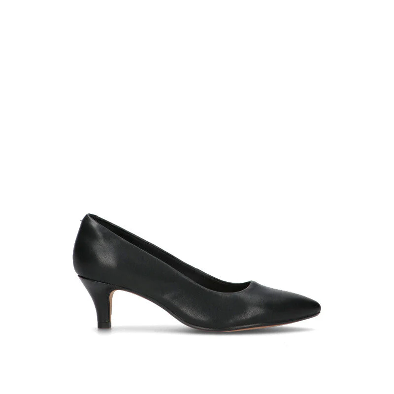 CLARKS ESSENTIALS Décolleté donna nera in pelle