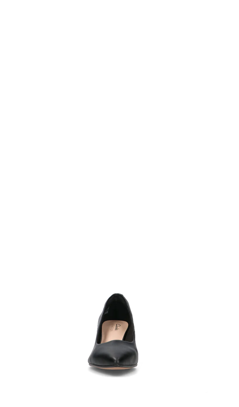 CLARKS ESSENTIALS Décolleté donna nera in pelle - Image 3