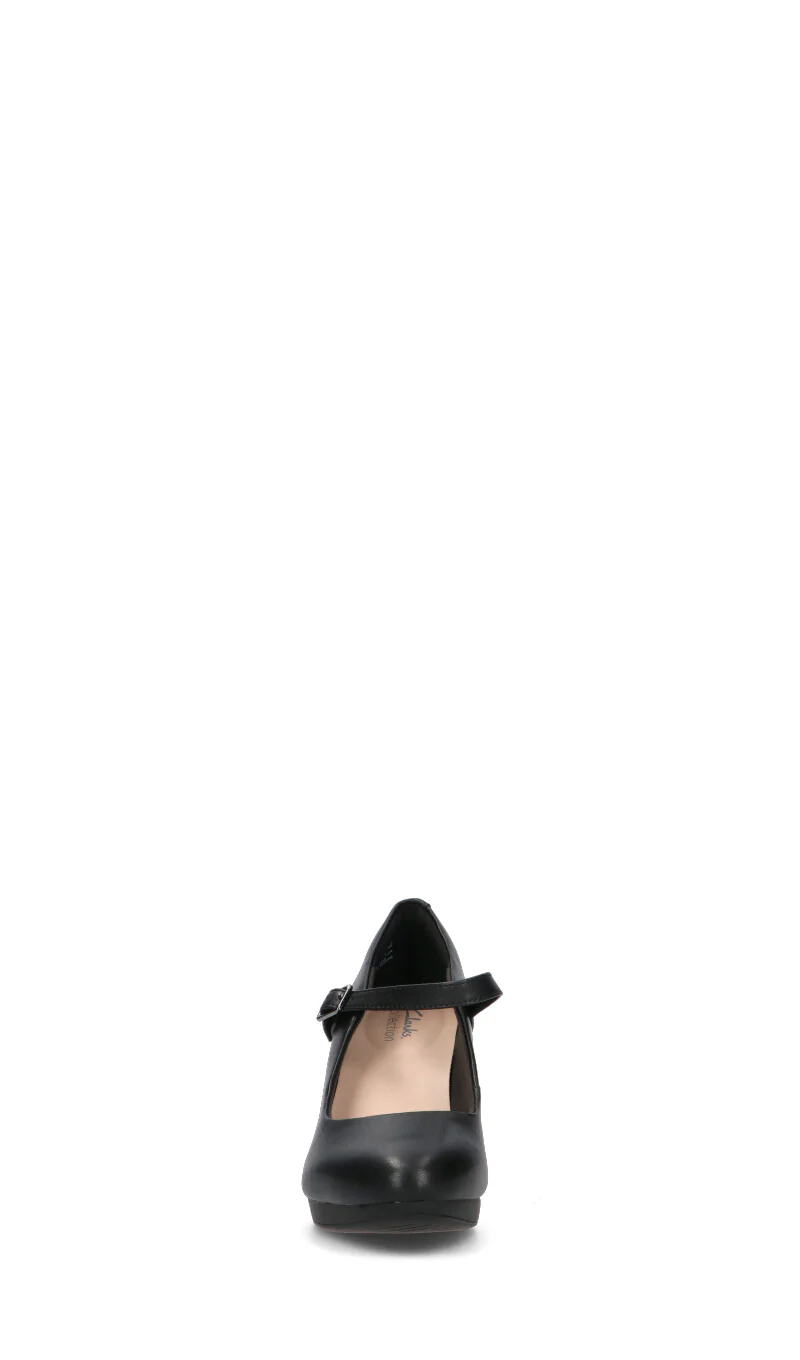 CLARKS ESSENTIALS Décolleté donna nera in pelle - Image 3