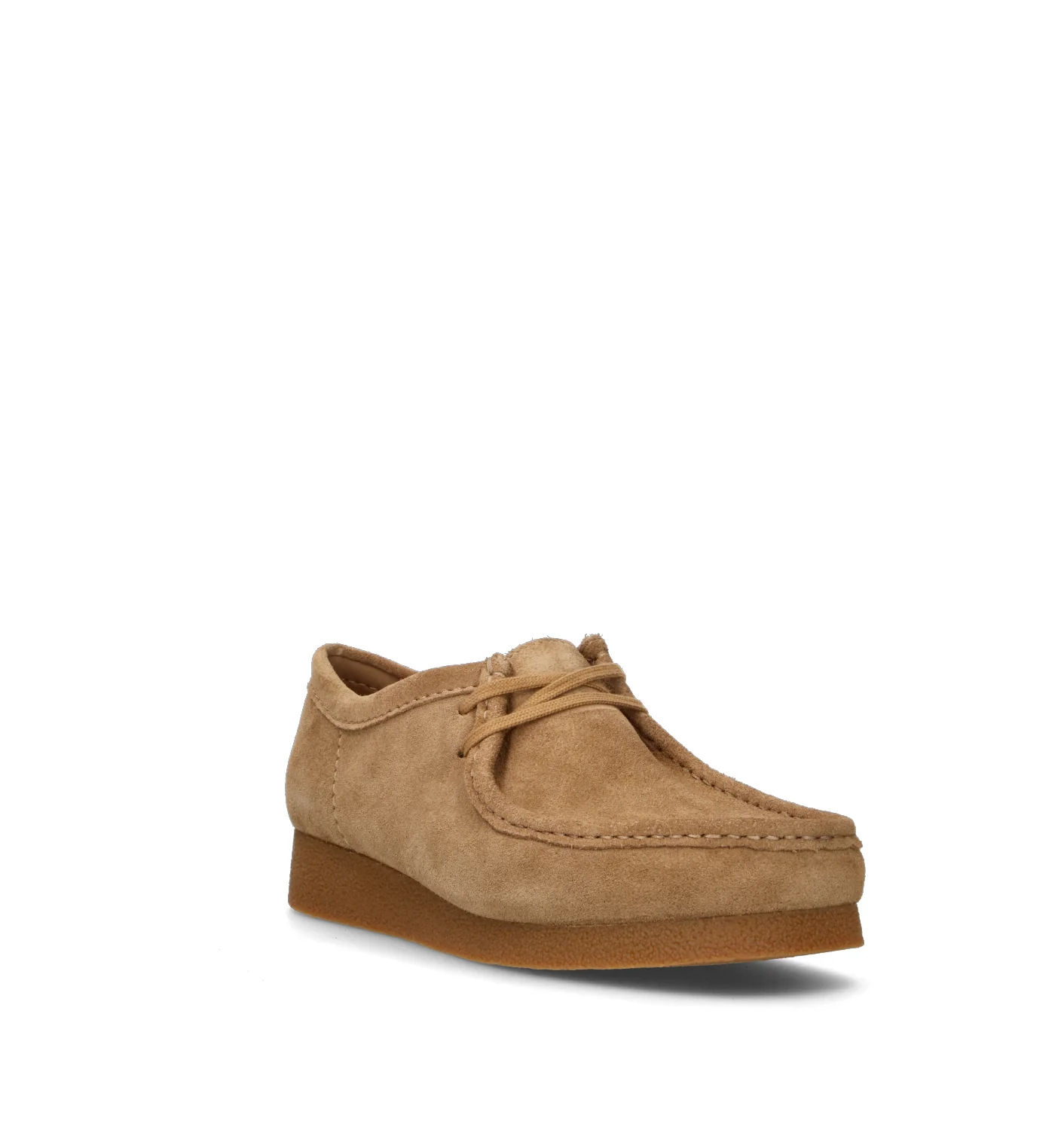 CLARKS EVO WALLABEE EVO Mocassino uomo beige in suede - Image 2
