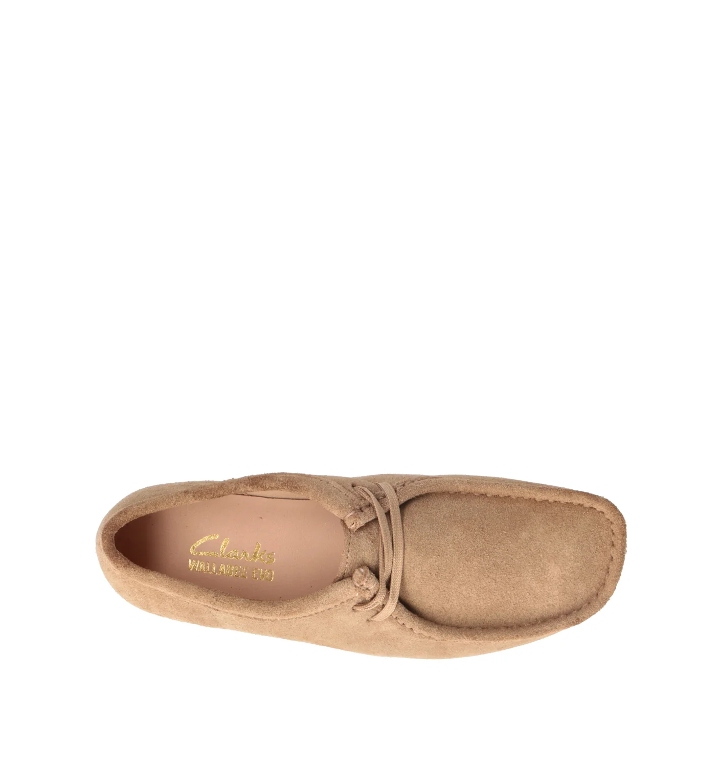 CLARKS ECO WALLABEE EVO Mocassino donna beige in suede - Image 5