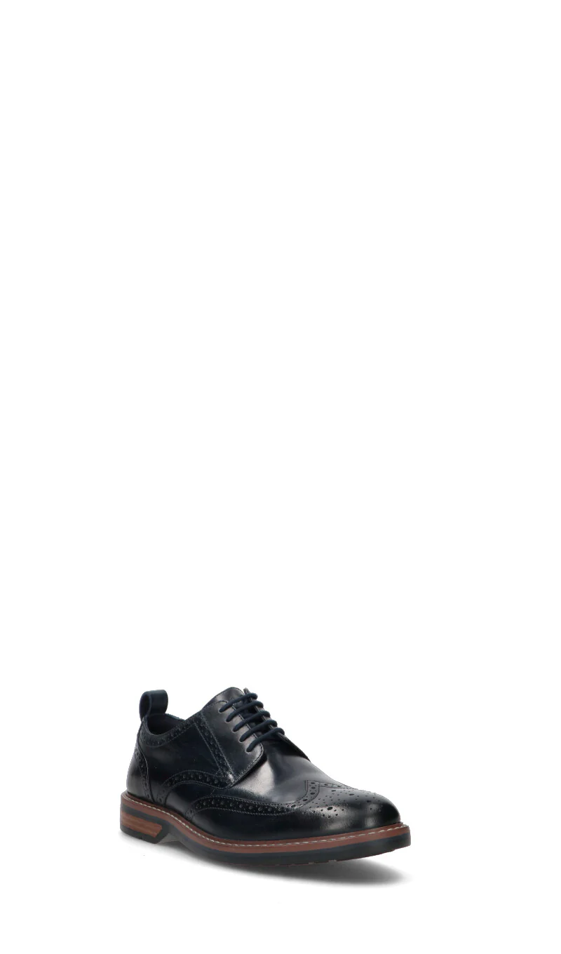 CLARKS CORE Stringata uomo navy in pelle - Image 2