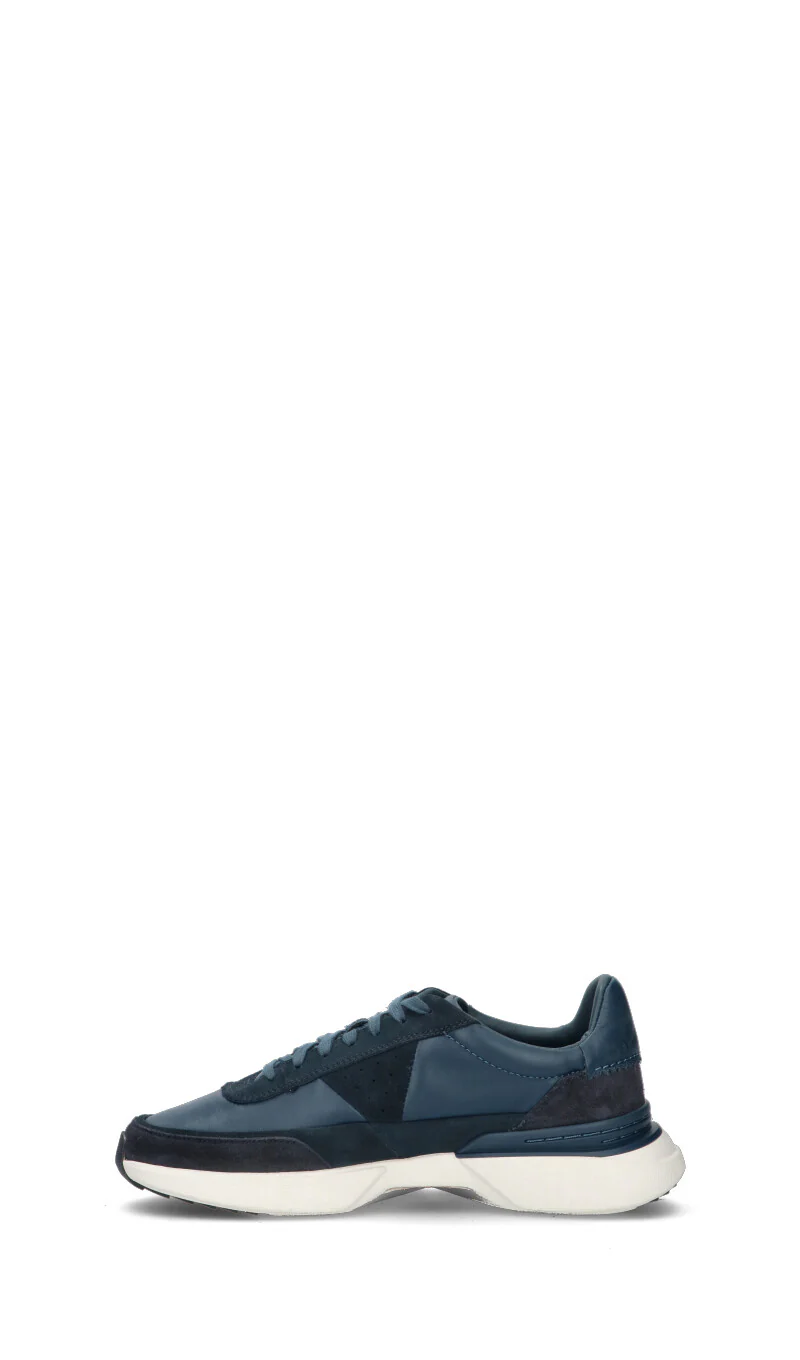 CLARKS CORE Sneaker uomo blu in pelle - Image 4
