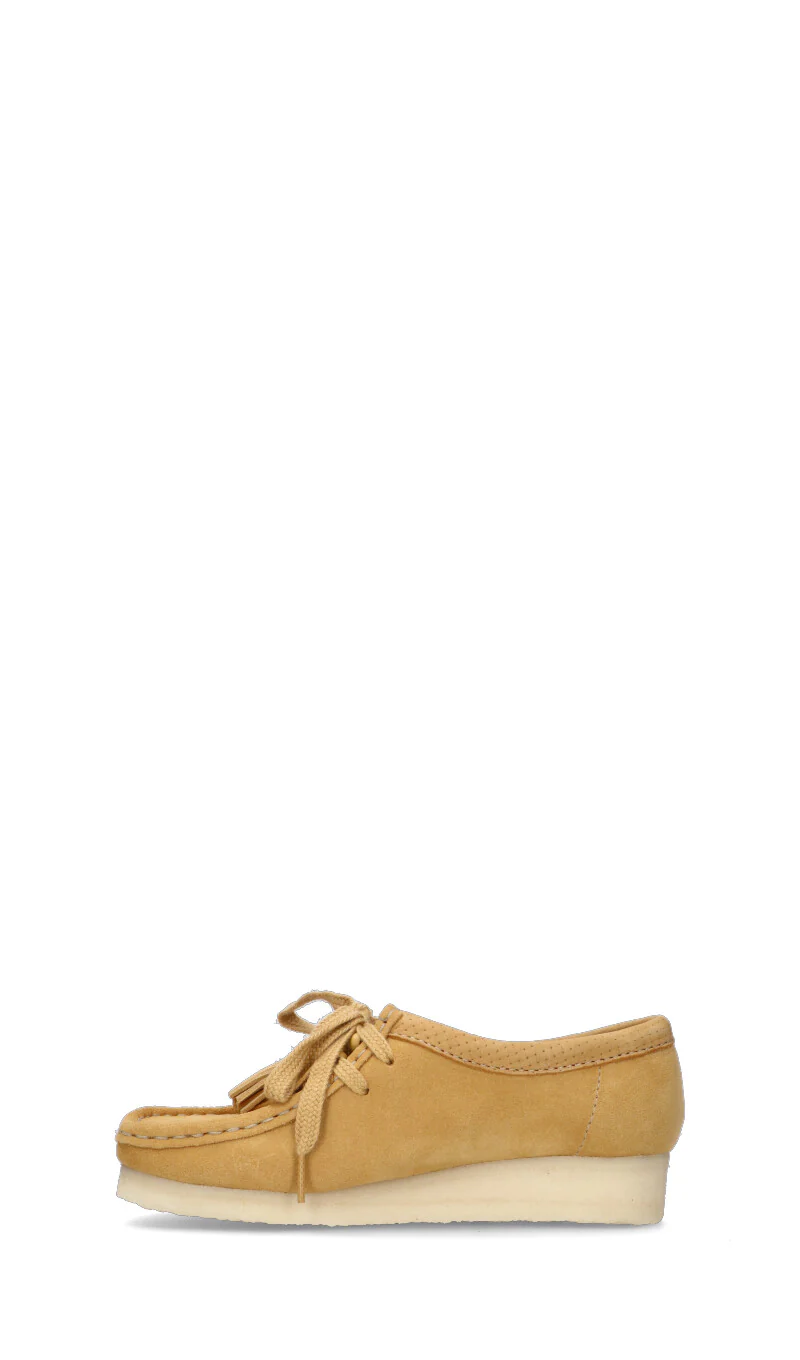 CLARKS ORIGINALS Mocassino donna giallo in suede - Image 4