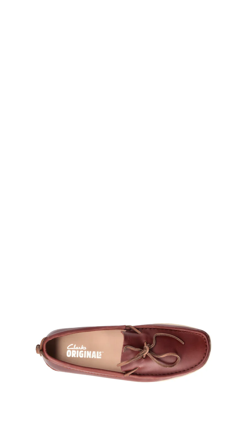 CLARKS ORIGINALS Mocassino uomo marrone in pelle - Image 5