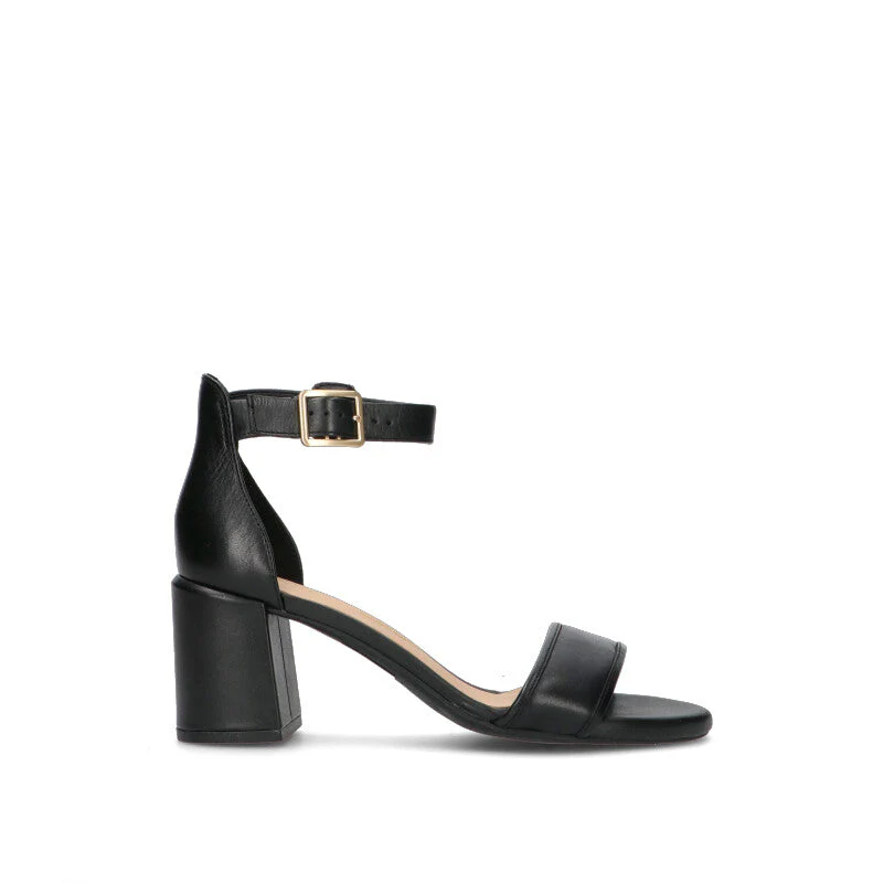 CALRKS CORE Sandalo donna nero in pelle