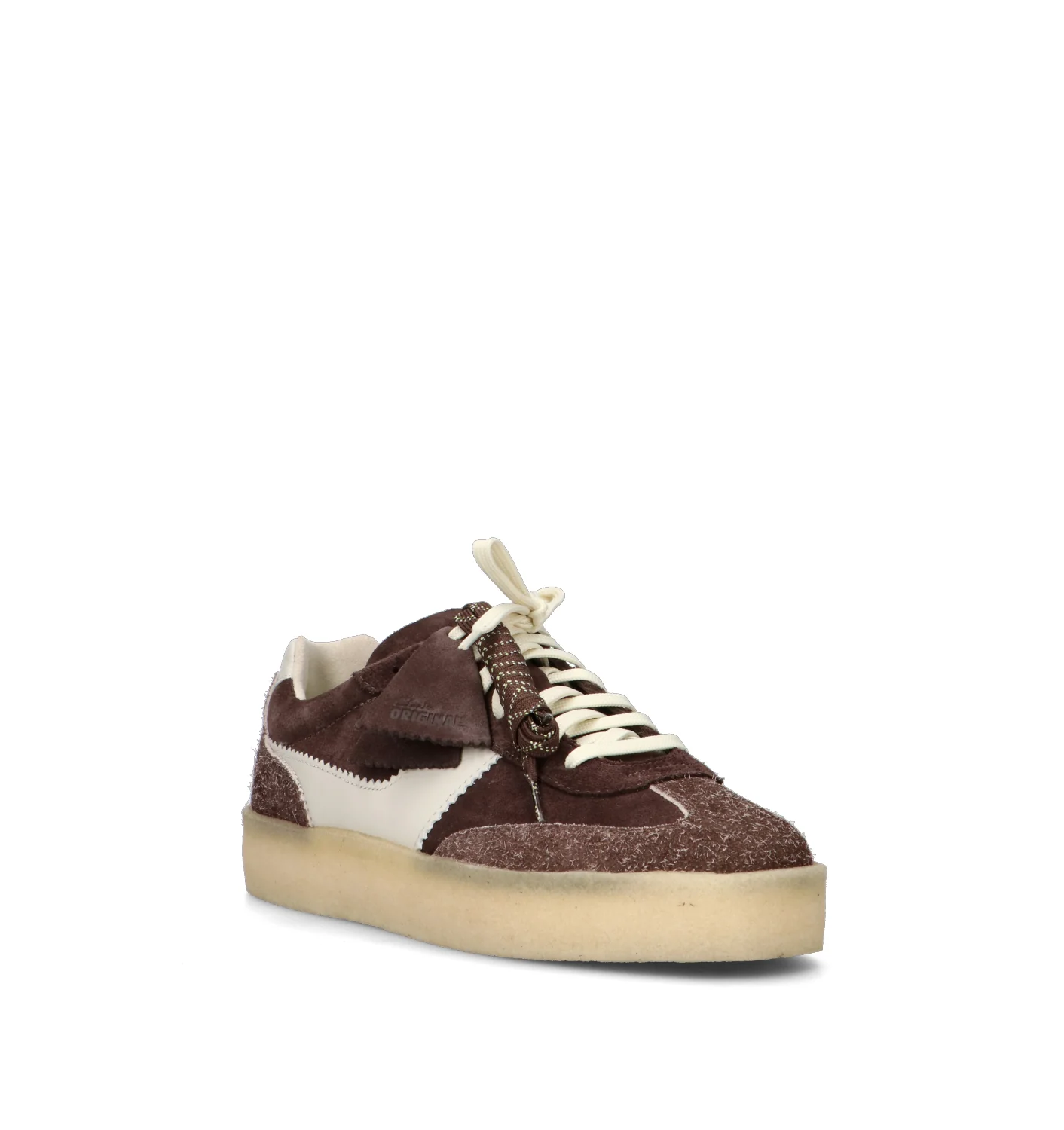 CLARKS ORIGINALS TOR 80 Sneaker uomo marrone in suede - Image 2