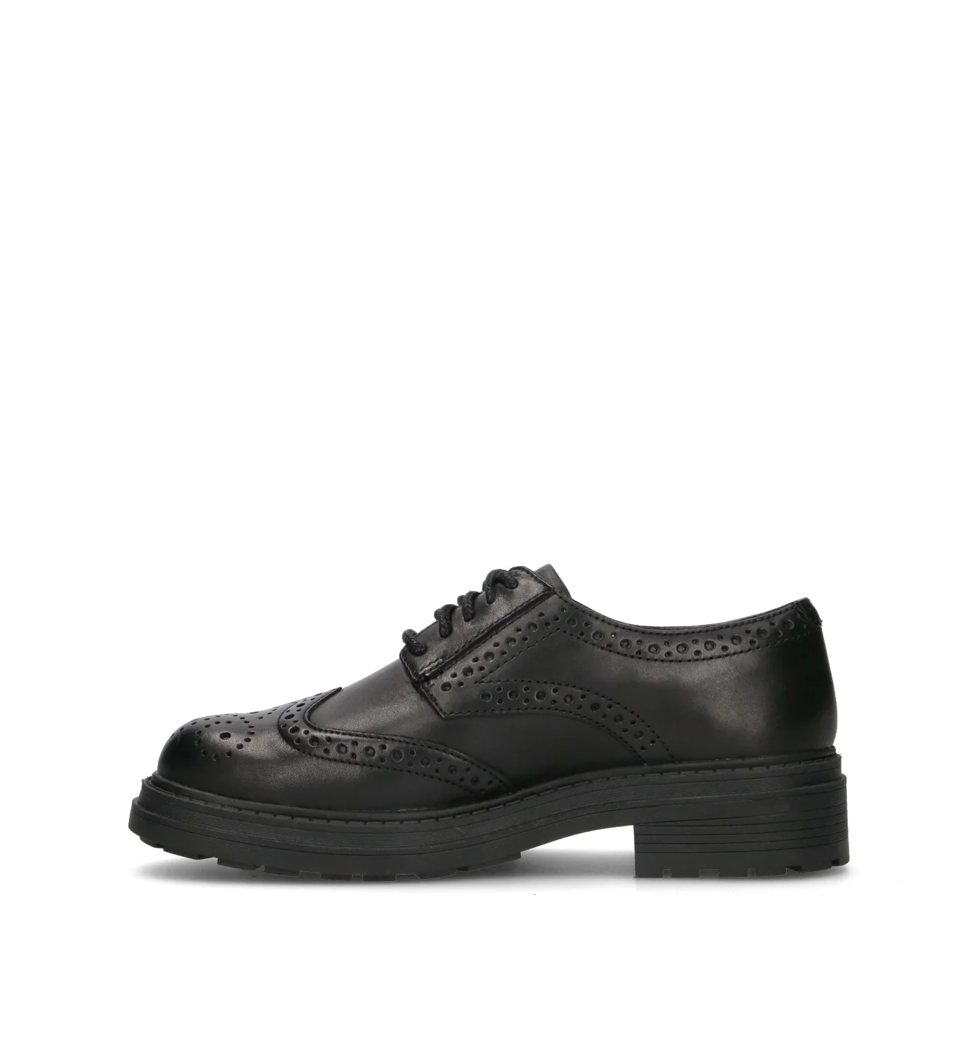 CLARKS CORE ORINOCO 3 DERBY Stringata donna nera in pelle - Image 4