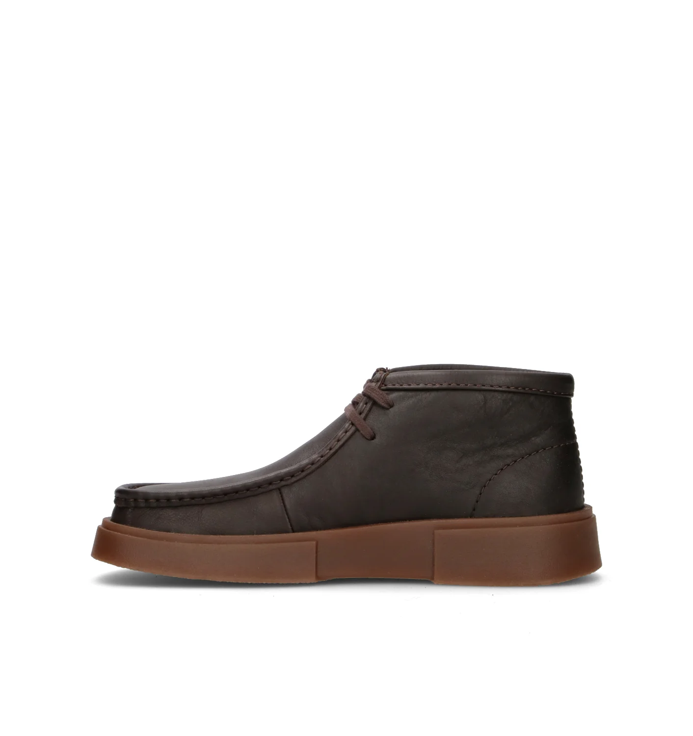 CLARKS CORE TORVIEW HI Polacco uomo marrone in pelle - Image 4