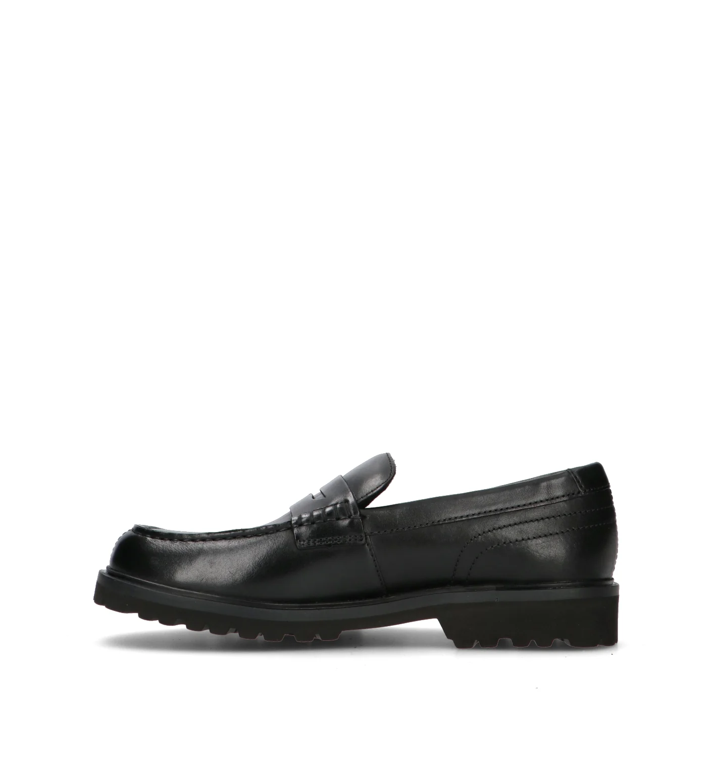 CLARKS ESSENTIALS BERWICK LO Mocassino uomo nero in pelle - Image 4