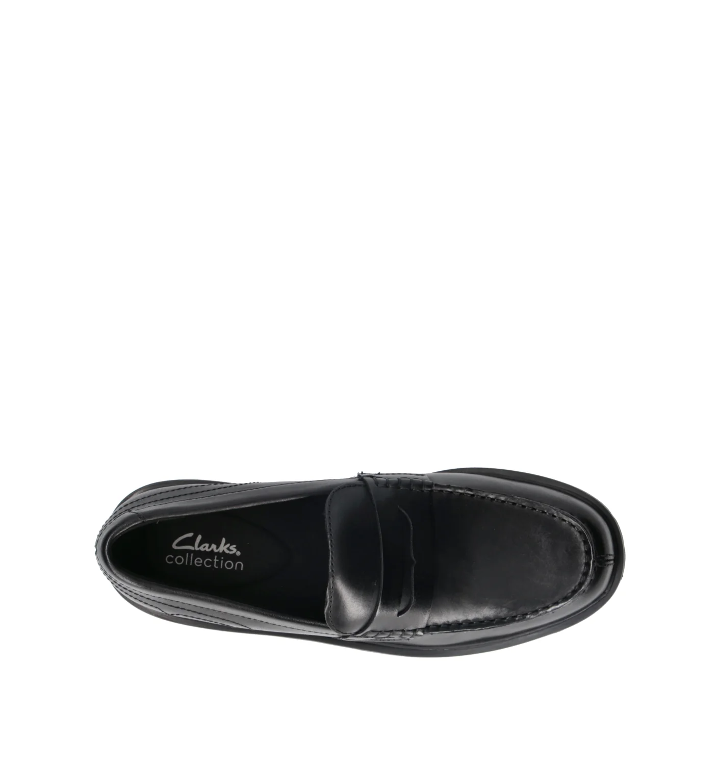 CLARKS ESSENTIALS BERWICK LO Mocassino uomo nero in pelle - Image 5