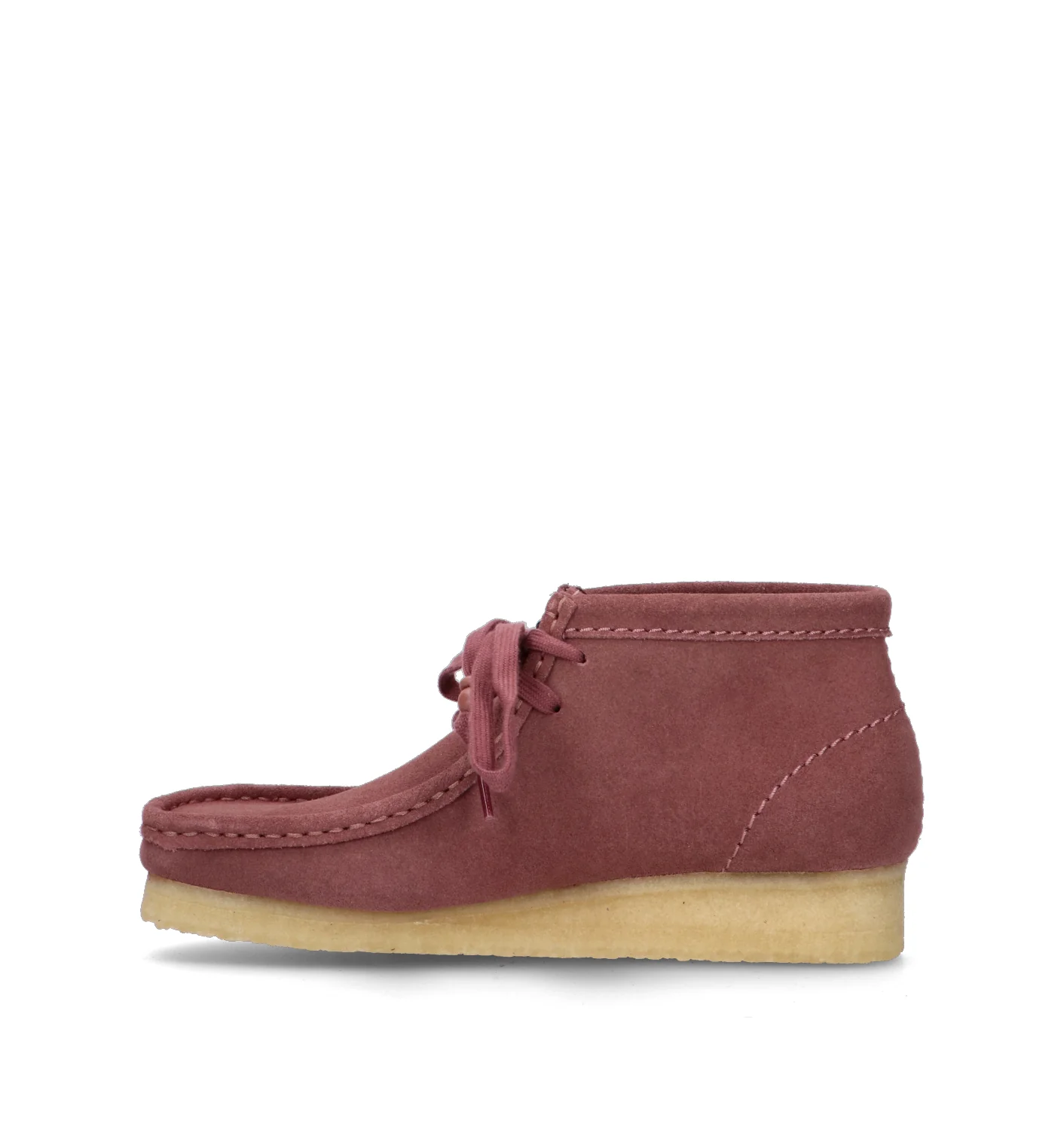 CLARKS ORIGINALS WALLABEE BOOT Polacco donna malva in suede - Image 4
