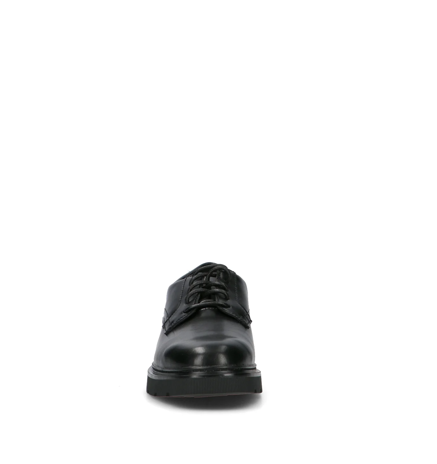 CLARKS ESSENTIALS LAURYL LACE Stringata donna nera in pelle - Image 3