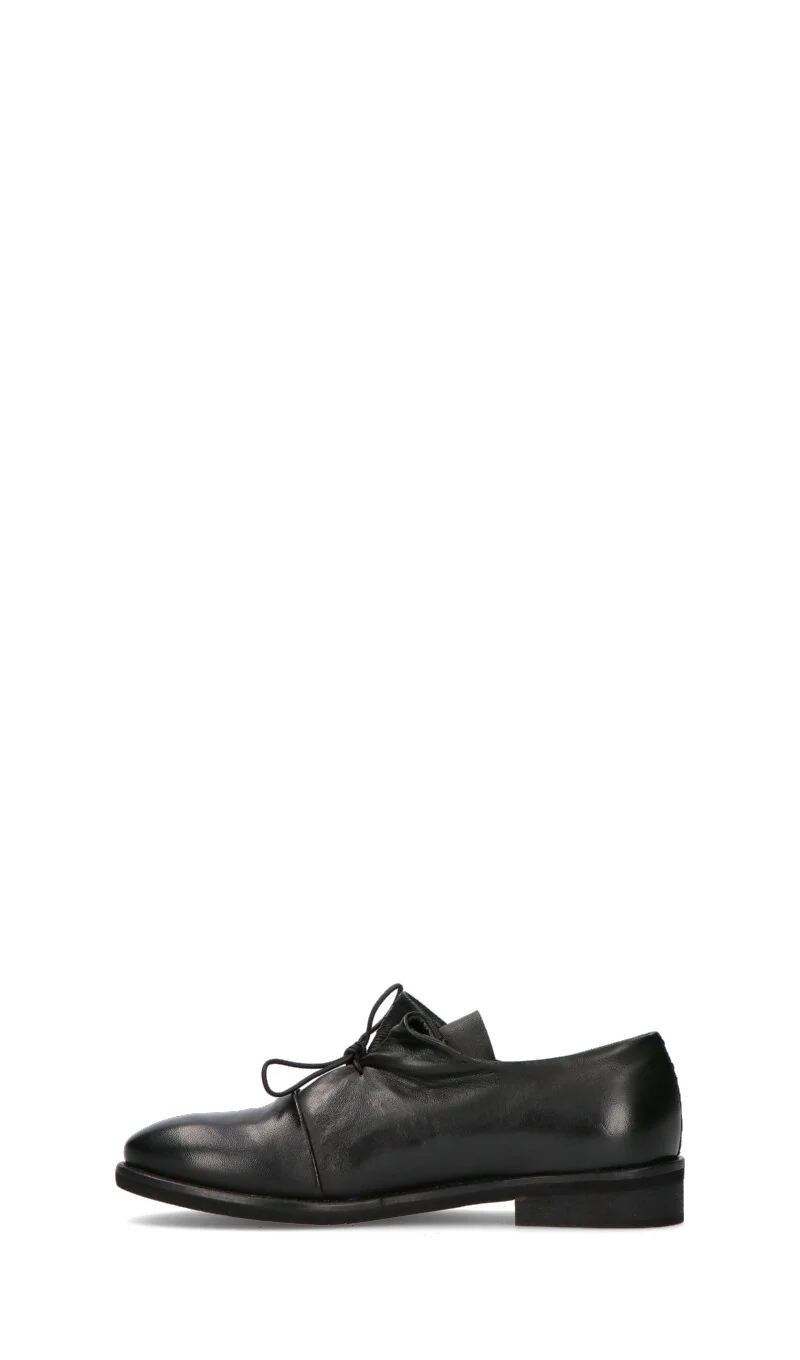 MEZZETINTE Stringata donna nera in pelle - Image 14