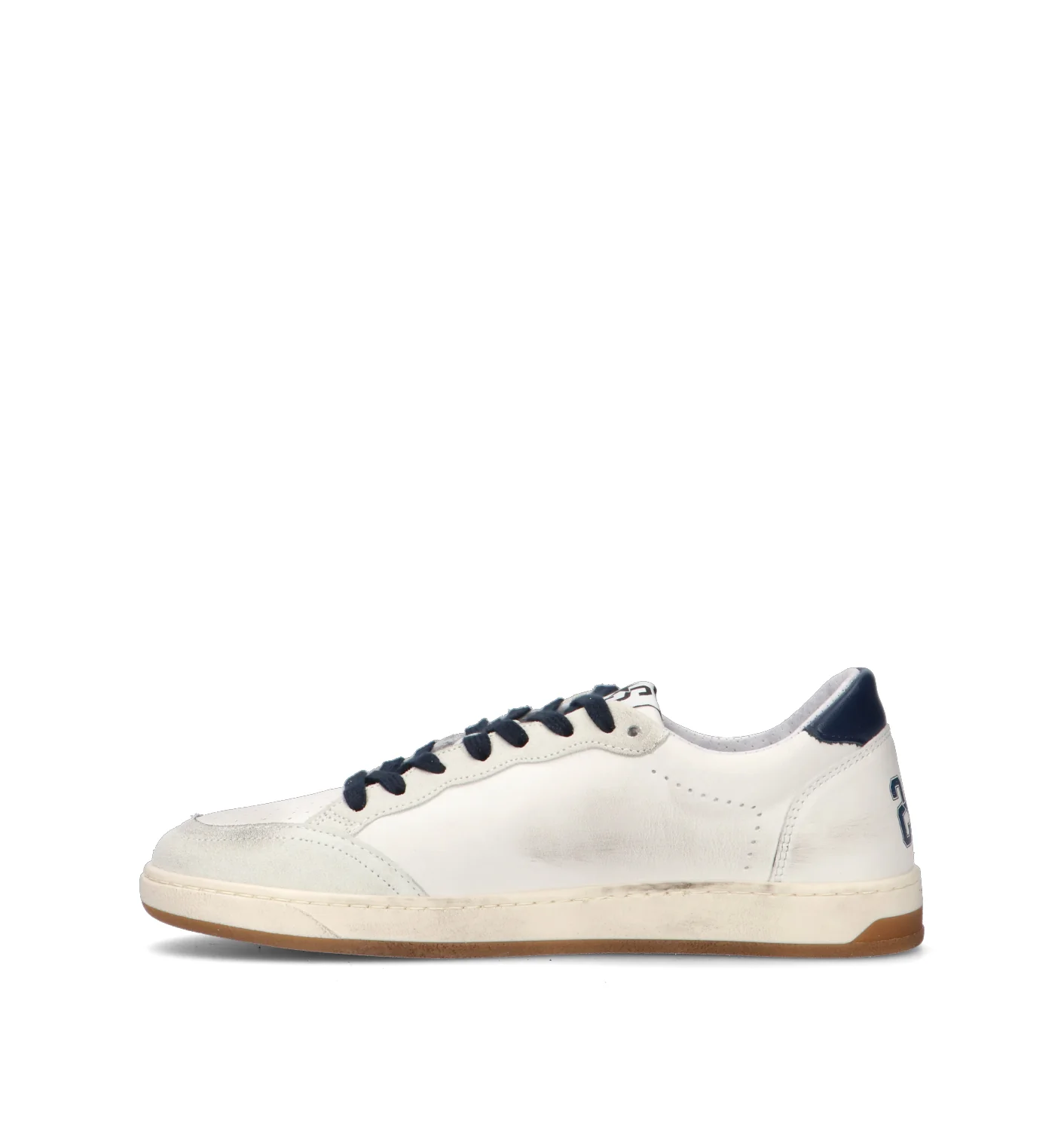 2 STAR Sneaker uomo bianca in pelle - Image 4