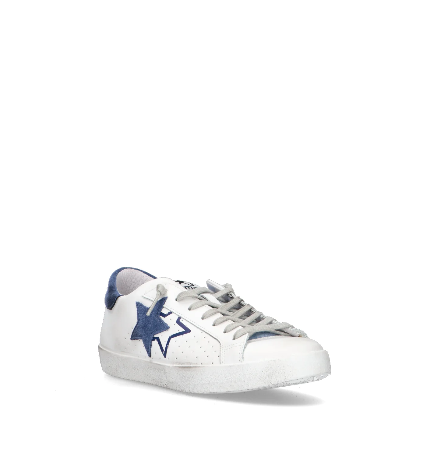 2 STAR Sneaker uomo bianca - Image 2